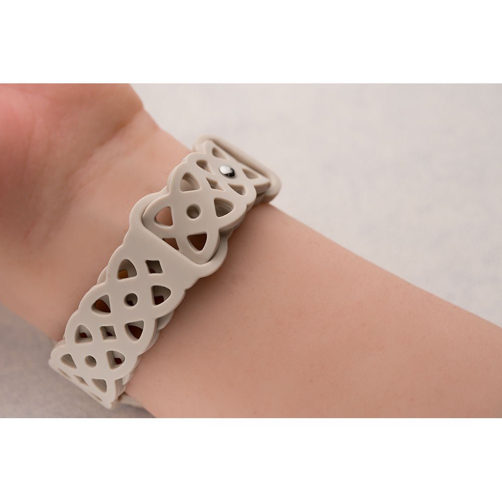 アップルウォッチ バンド シリコン レース おしゃれ レディース 女性 くすみカラー かわいい 大人 ラバー 38 40 41 42 apple watch 10 9 8 7 6 5 4 3 2 1 se ブランド empire - empire