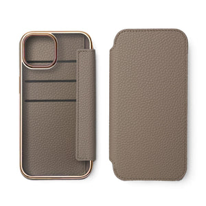 名入れ Colette（コレット） 背面クリア 手帳型 iPhoneケース スマホケース - empire