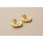 画像をギャラリービューアに読み込む, E036 痛くない イヤリング 大人 高見え 金属アレルギー ニッケルフリー 可愛い レディース ゴールド empire - empire
