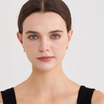 画像をギャラリービューアに読み込む, E036 痛くない イヤリング 大人 高見え 金属アレルギー ニッケルフリー 可愛い レディース ゴールド empire - empire
