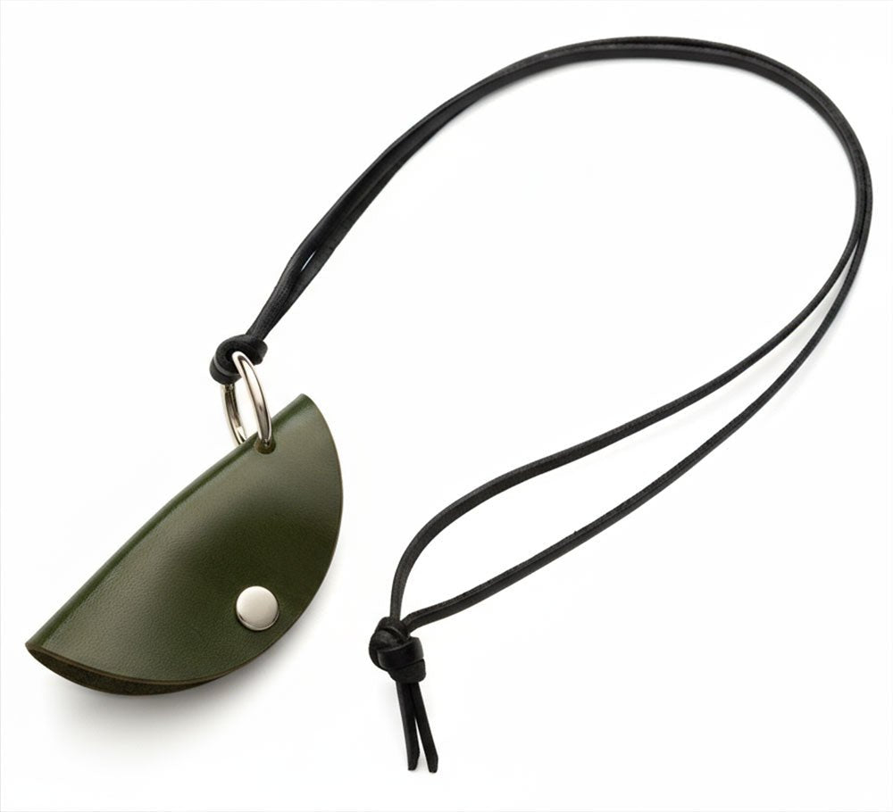 栃木レザー 日本製 キーケース クロシェット チャーム レザー ネックレス バッグ 人気 おしゃれ シンプル 大人 ファッション ブラック ブラウン ロング 可愛い ブランド empire - empire