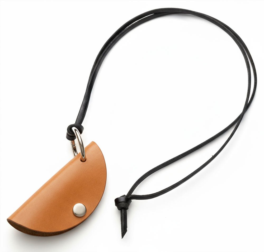 栃木レザー 日本製 キーケース クロシェット チャーム レザー ネックレス バッグ 人気 おしゃれ シンプル 大人 ファッション ブラック ブラウン ロング 可愛い ブランド empire - empire