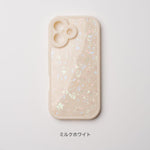 画像をギャラリービューアに読み込む, iPhone16 ケース iPhone15 iPhone14 iPhone13 iPhone12 おしゃれ かわいい 韓国 レディース 人気 大人 カバー シンプル キラキラ パール スマホケース ブランド - empire
