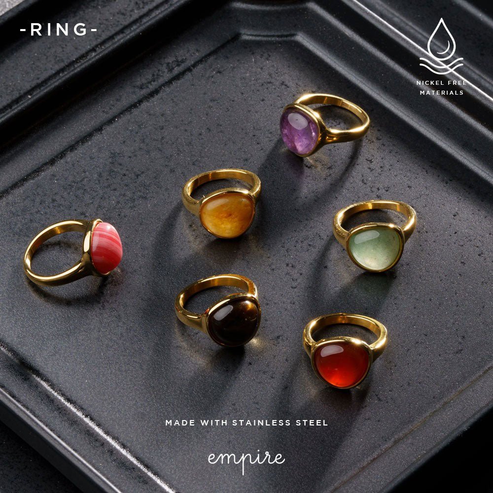 天然石 リング Natural stone Ring - empire